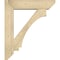 Ekena Millwork Imperial Slat Rough Sawn Bracket w/ Offset Brace, Douglas Fir, 8"W x 34"D x 40"H BKT0806X34X40IMP06RDF - alternate 2